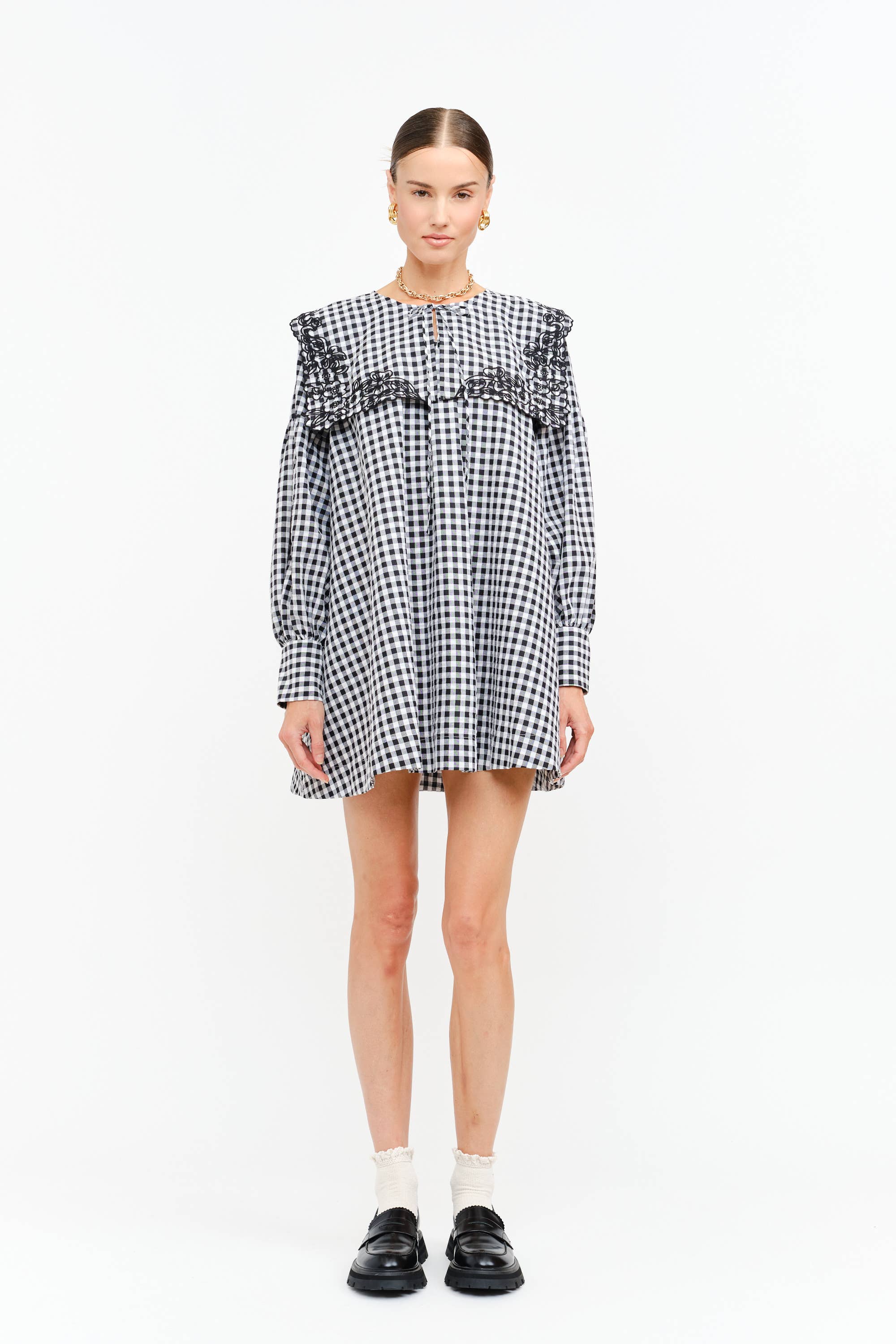 Checkmate Mini Dress