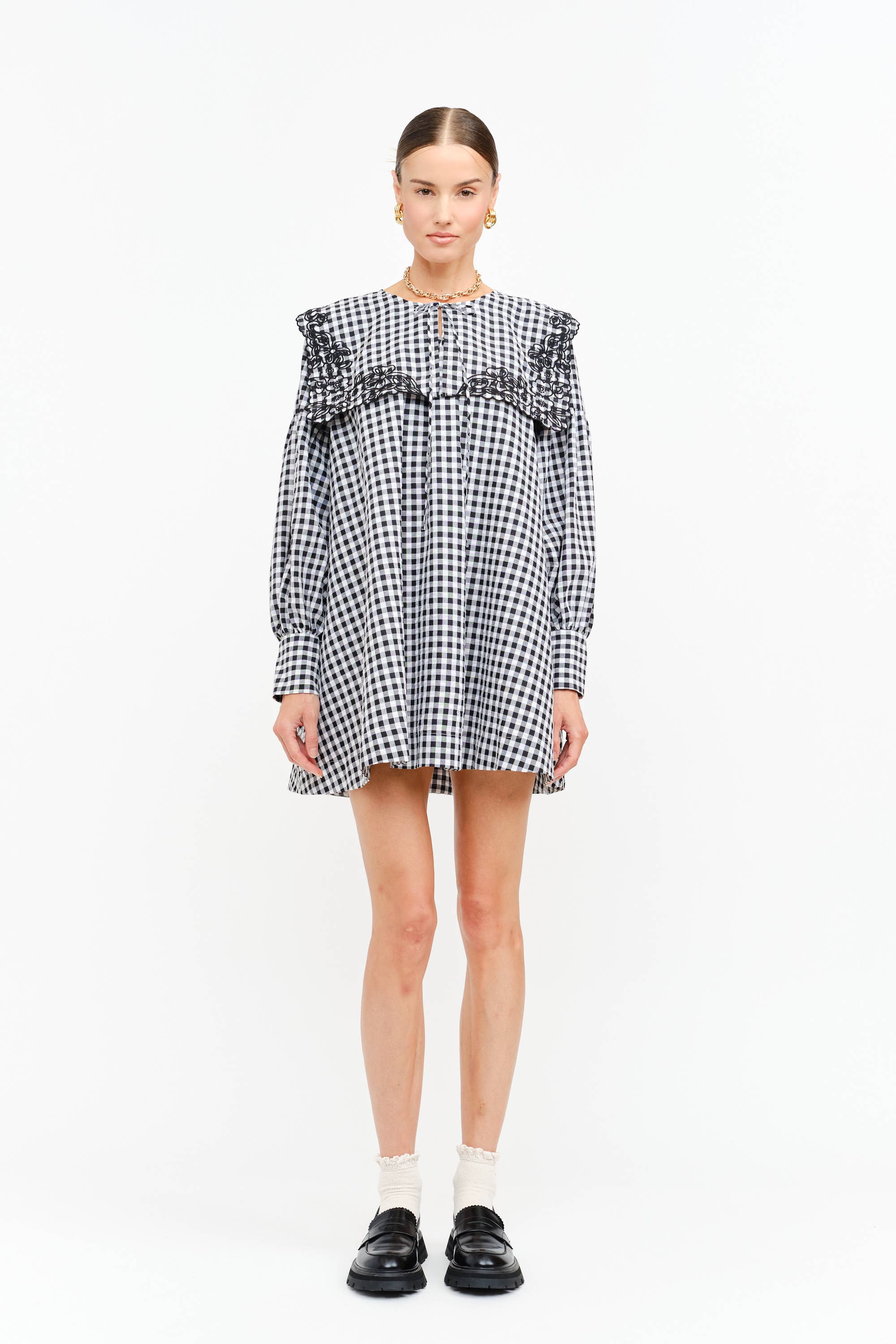 Checkmate Mini Dress
