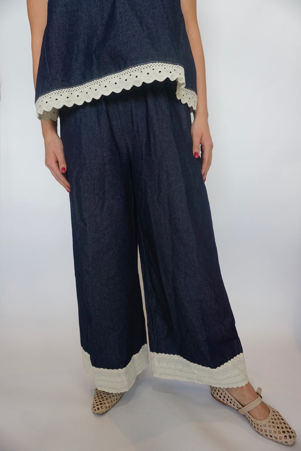 Petal and Thread Denim Set
