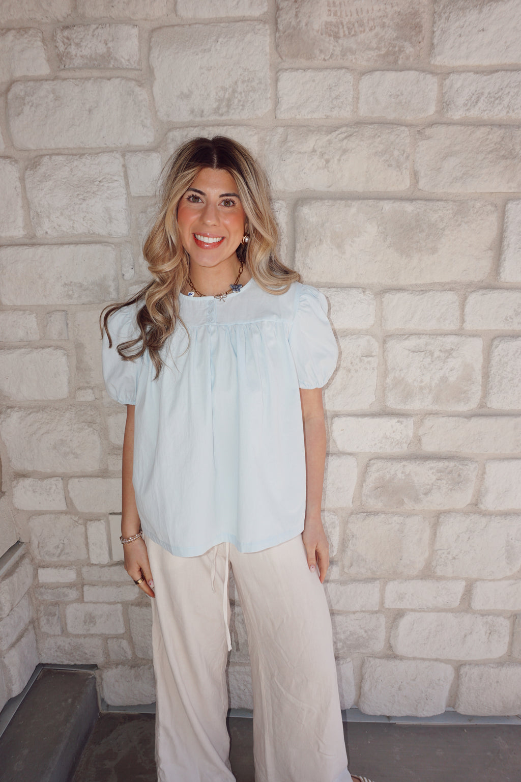 Seabreeze Babydoll Top