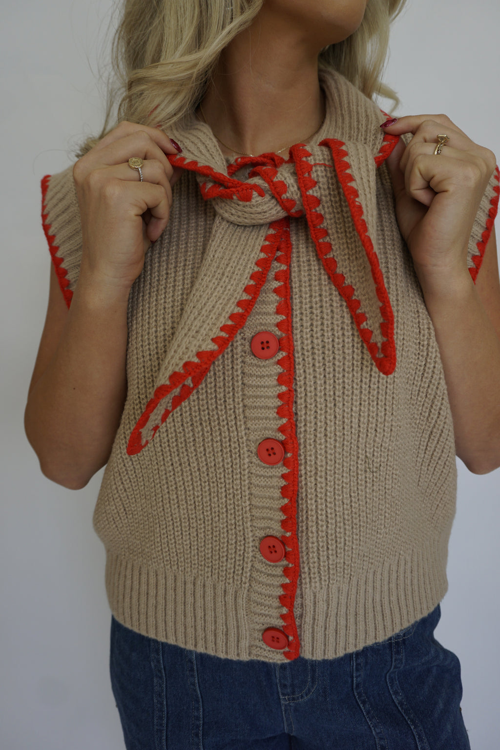 Scarlet Thread Vest