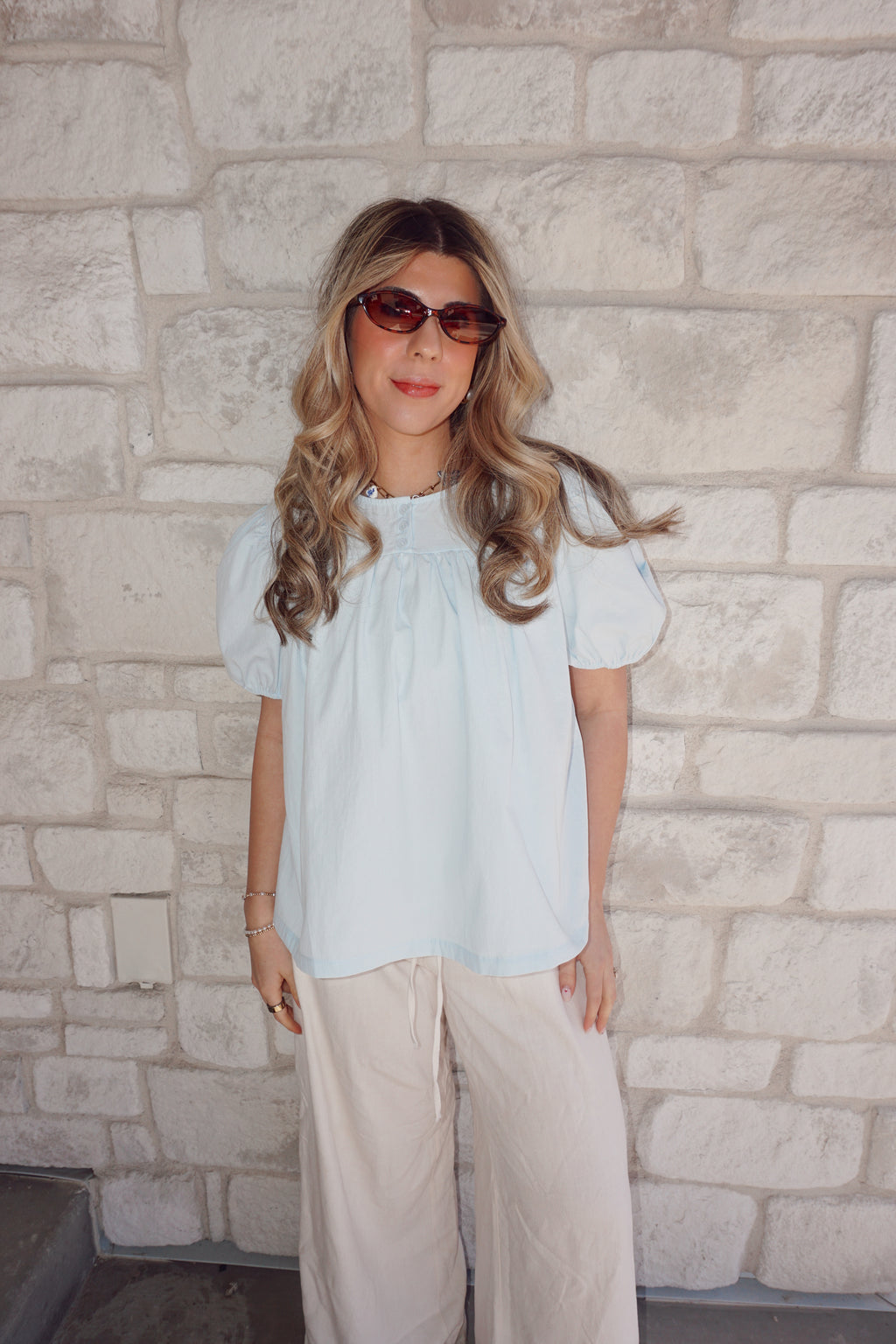 Seabreeze Babydoll Top