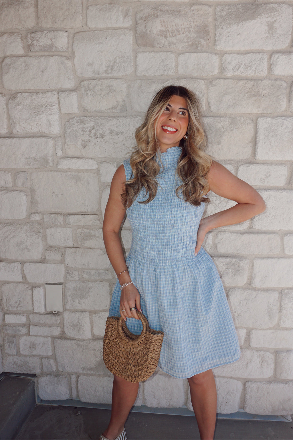 Saltwater Gingham Mini