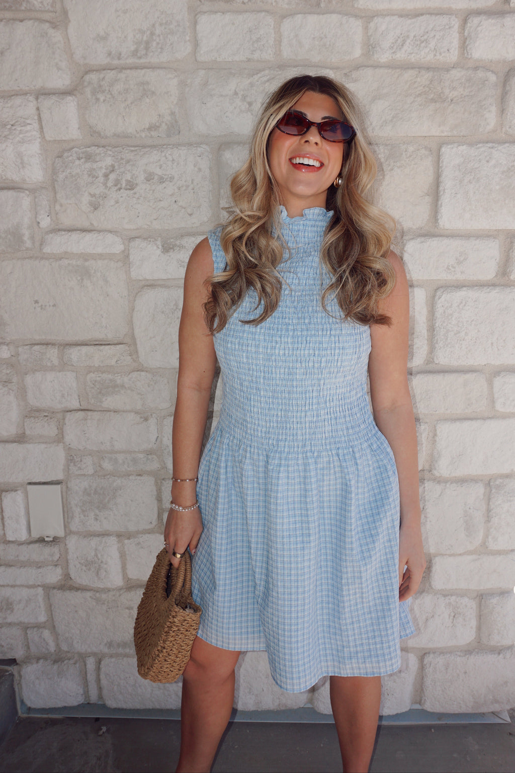 Saltwater Gingham Mini