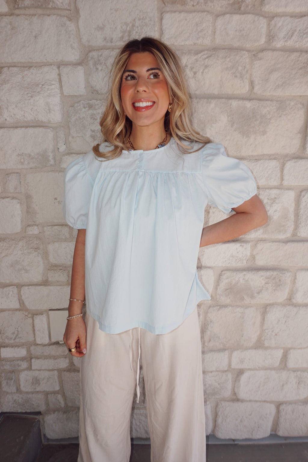 Seabreeze Babydoll Top