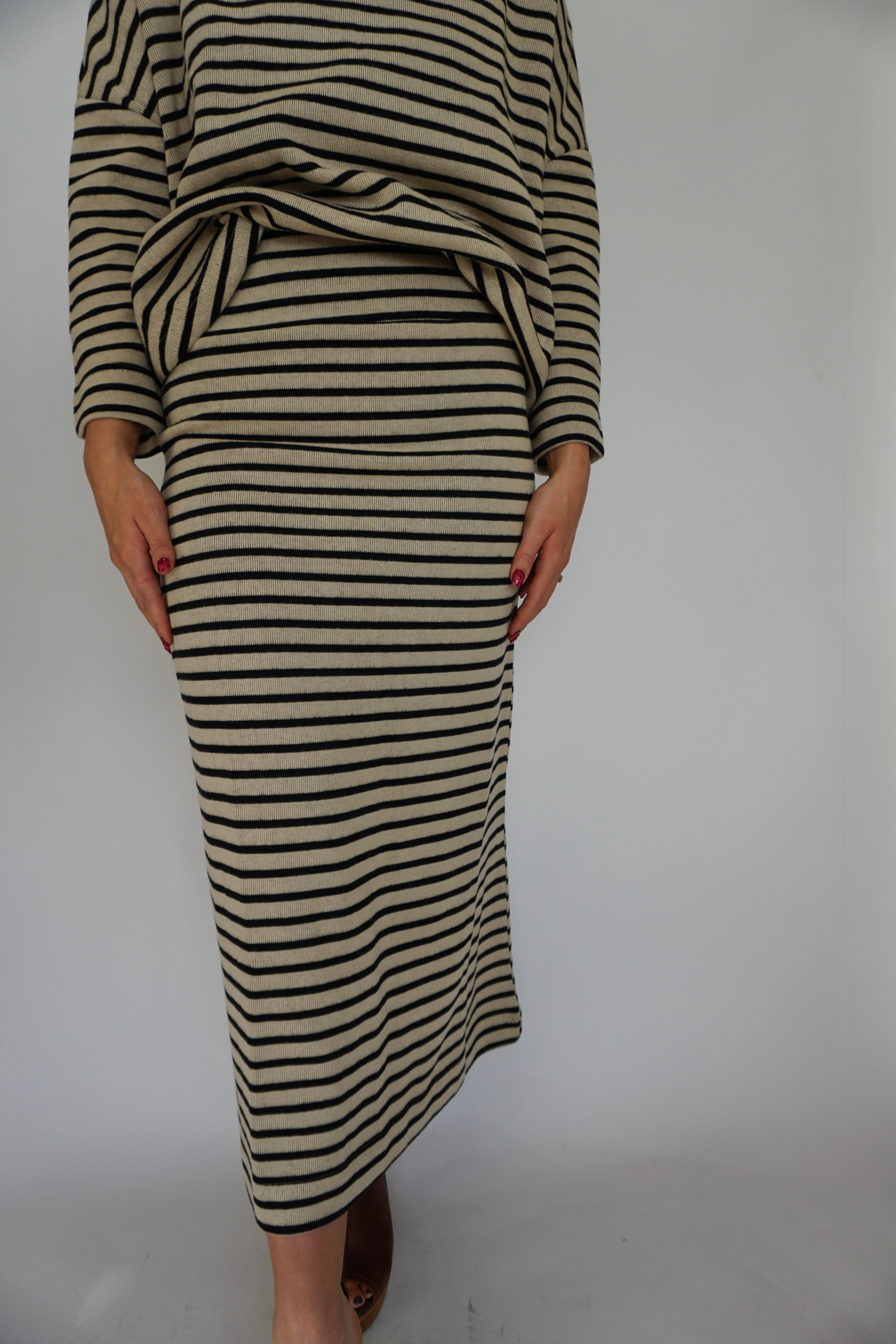 Hearthside Stripe Set Skirt