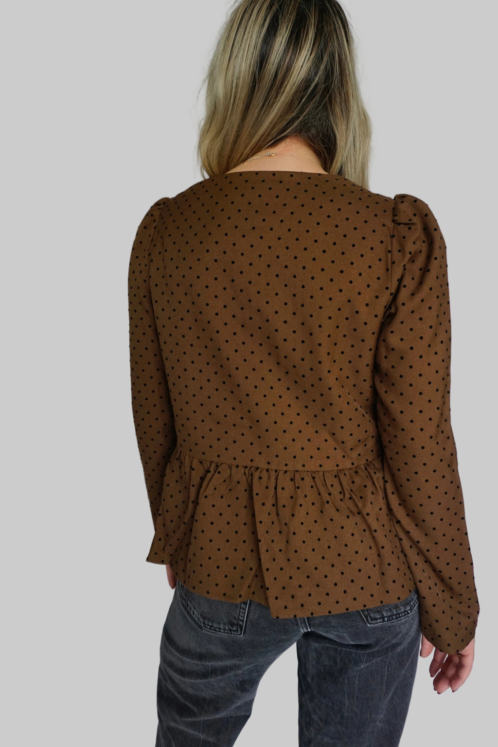 Hot Cocoa Peplum