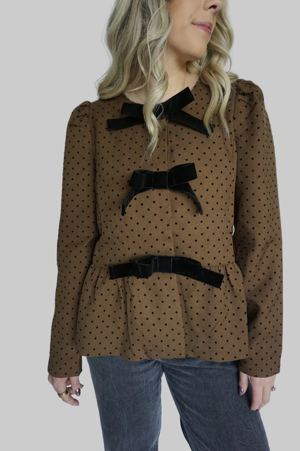Hot Cocoa Peplum