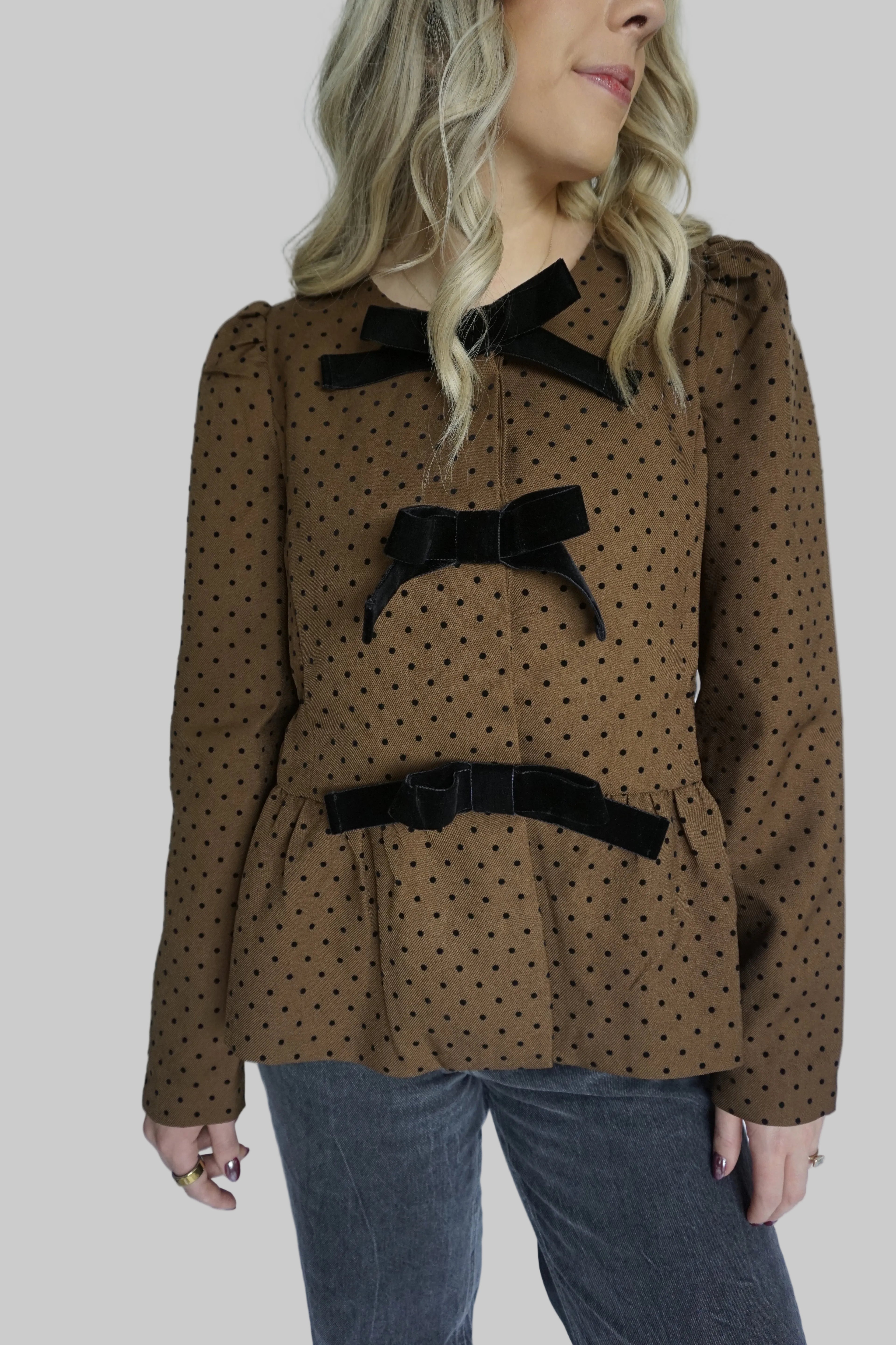 Hot Cocoa Peplum