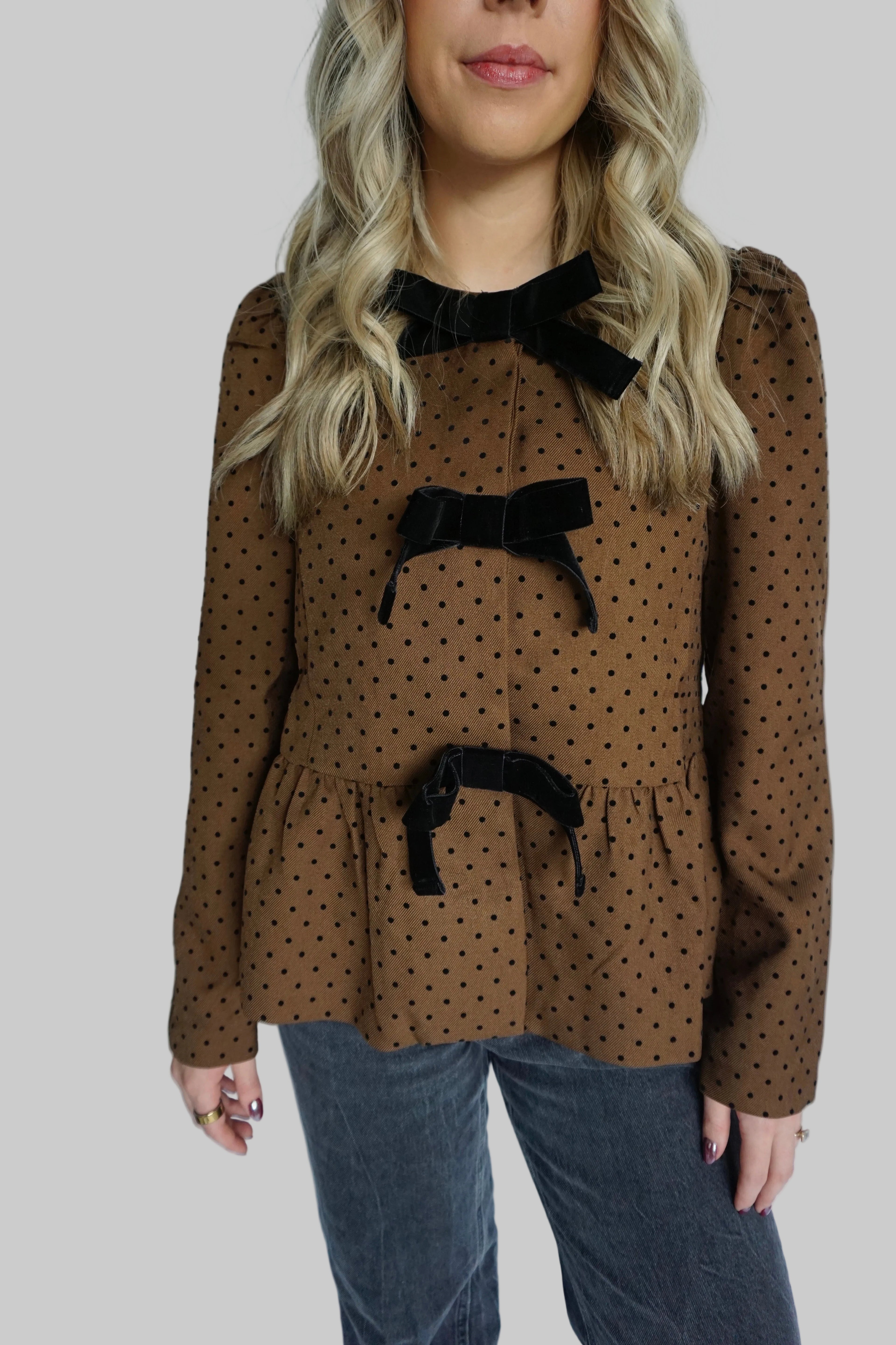 Hot Cocoa Peplum