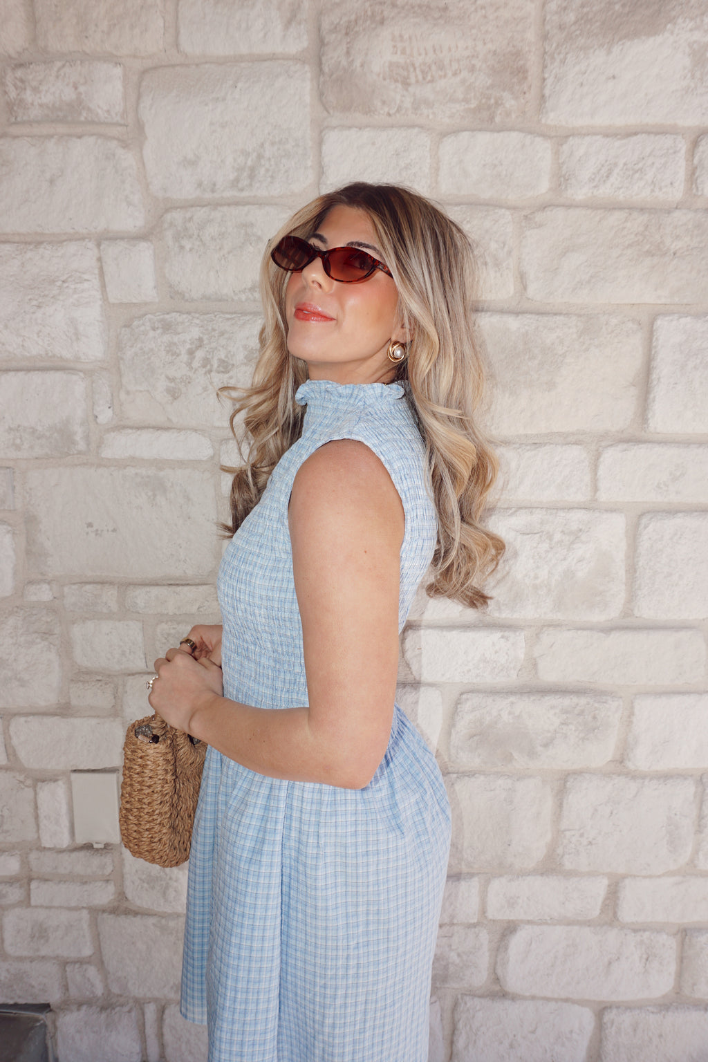 Saltwater Gingham Mini
