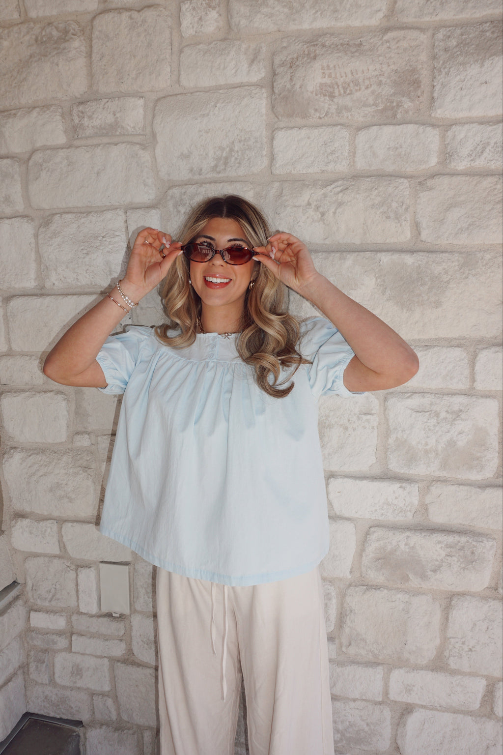 Seabreeze Babydoll Top
