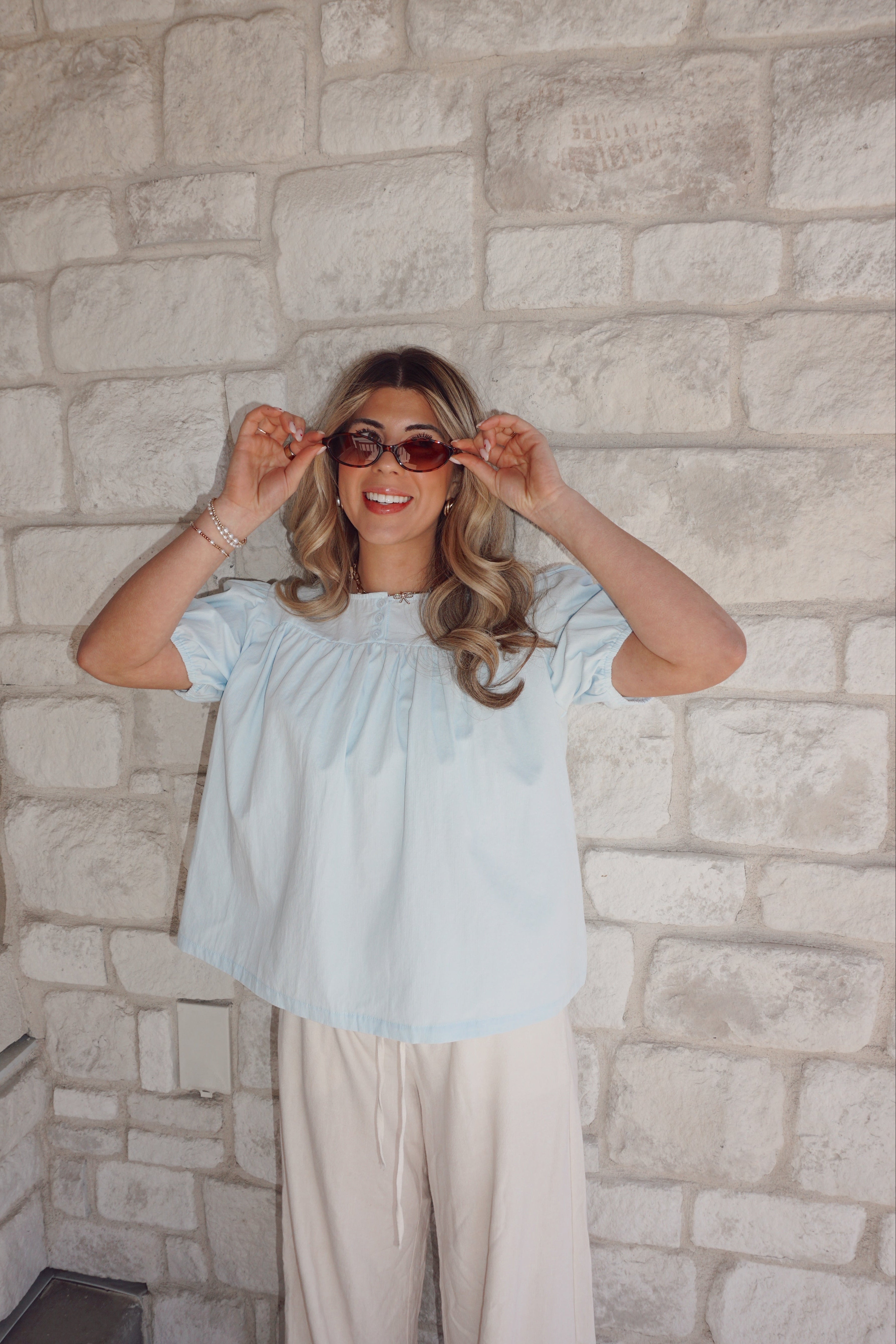 Seabreeze Babydoll Top