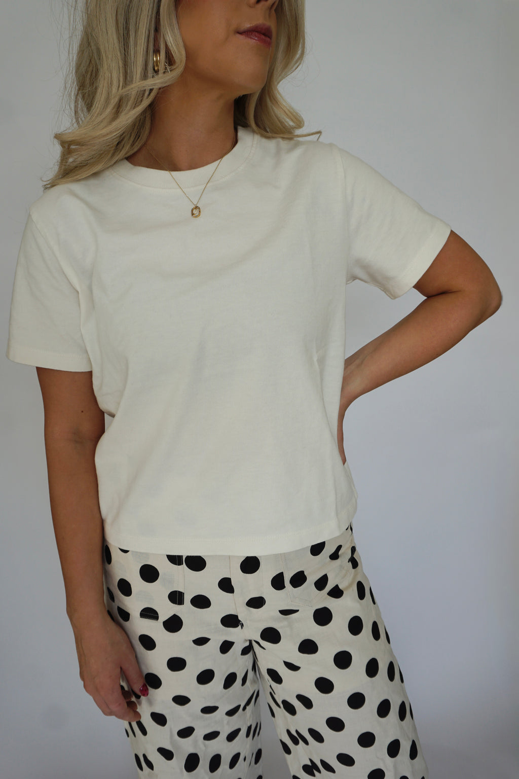 White Blossom Tee