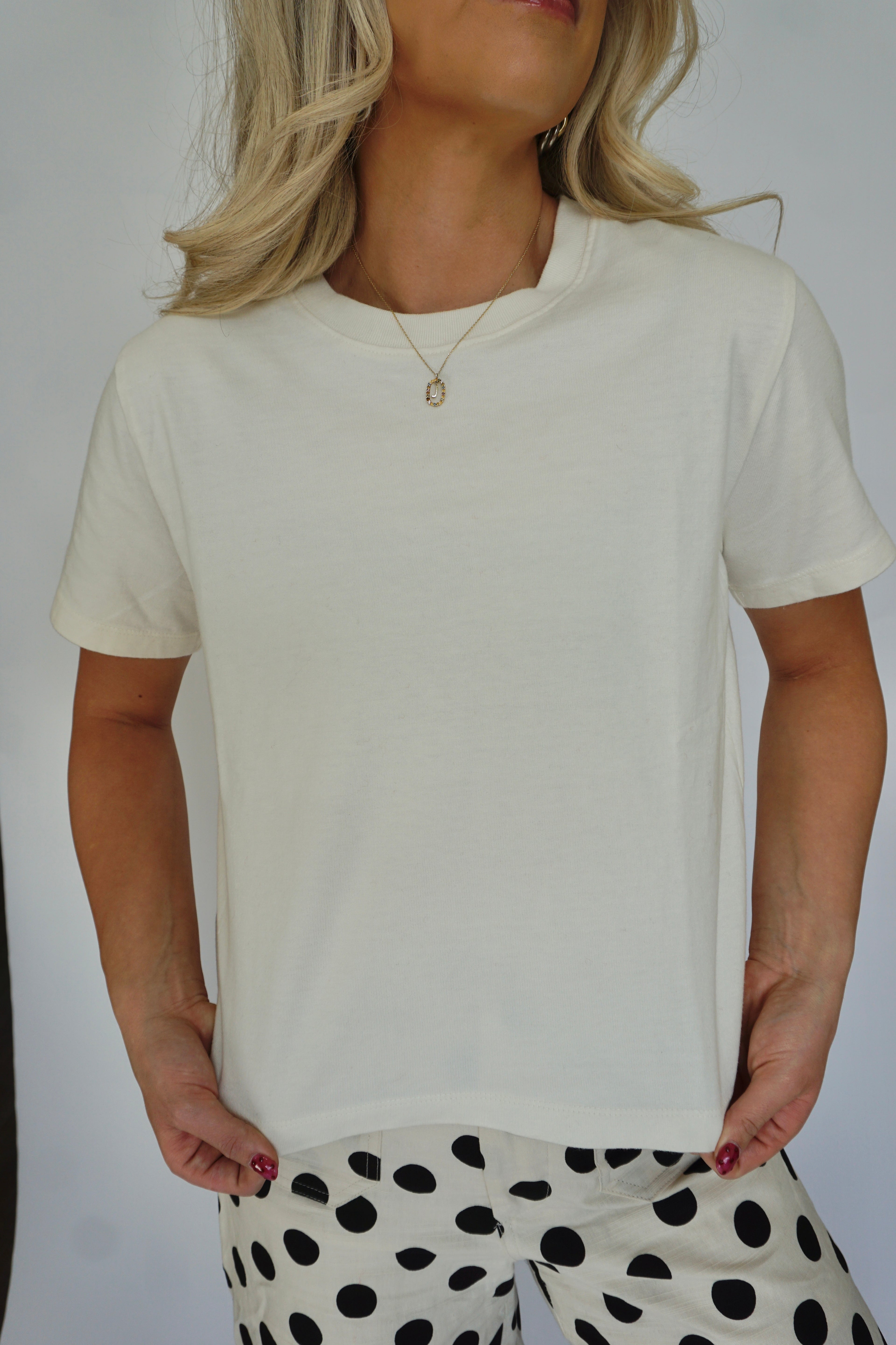White Blossom Tee