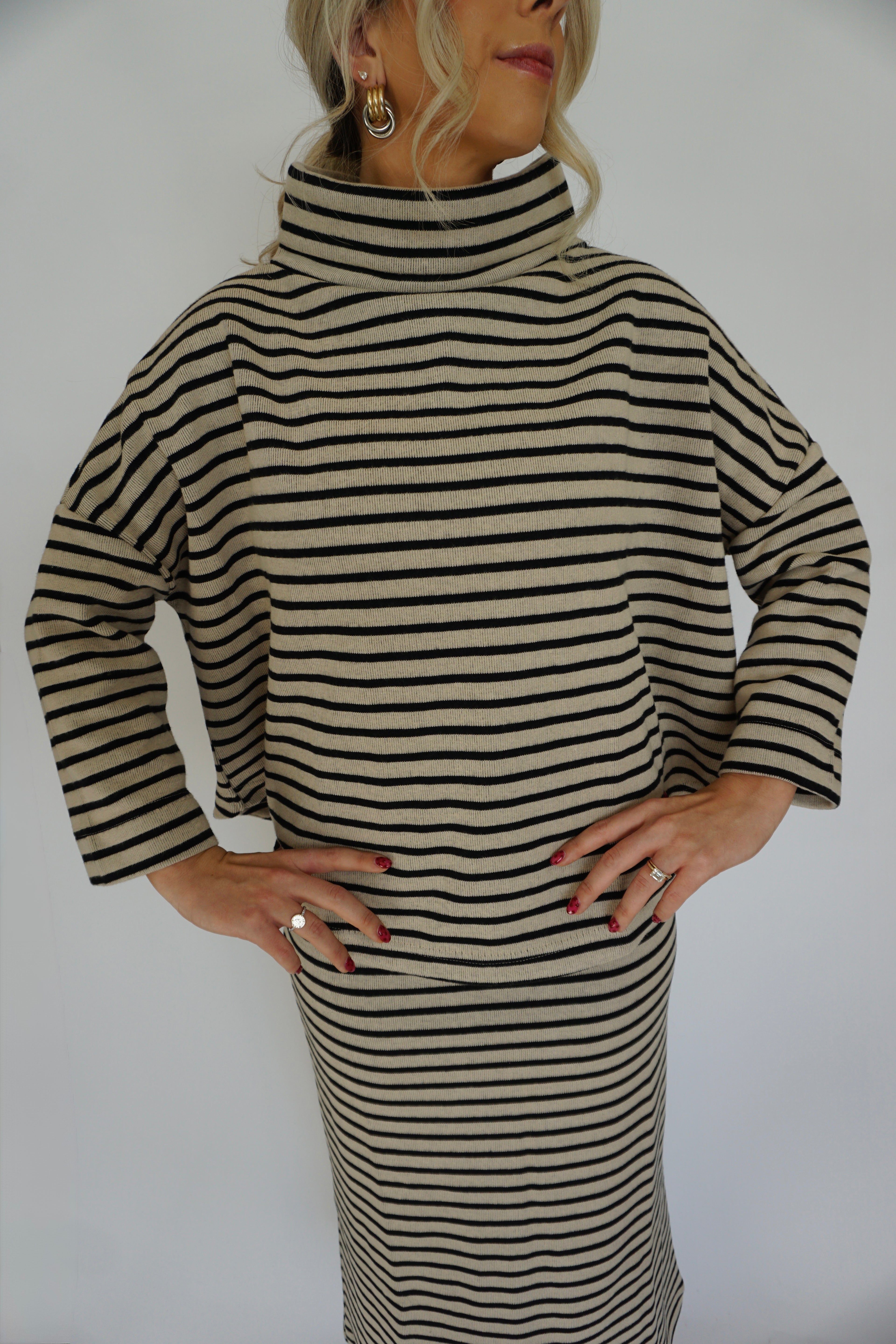 Hearthside Stripe Set Skirt