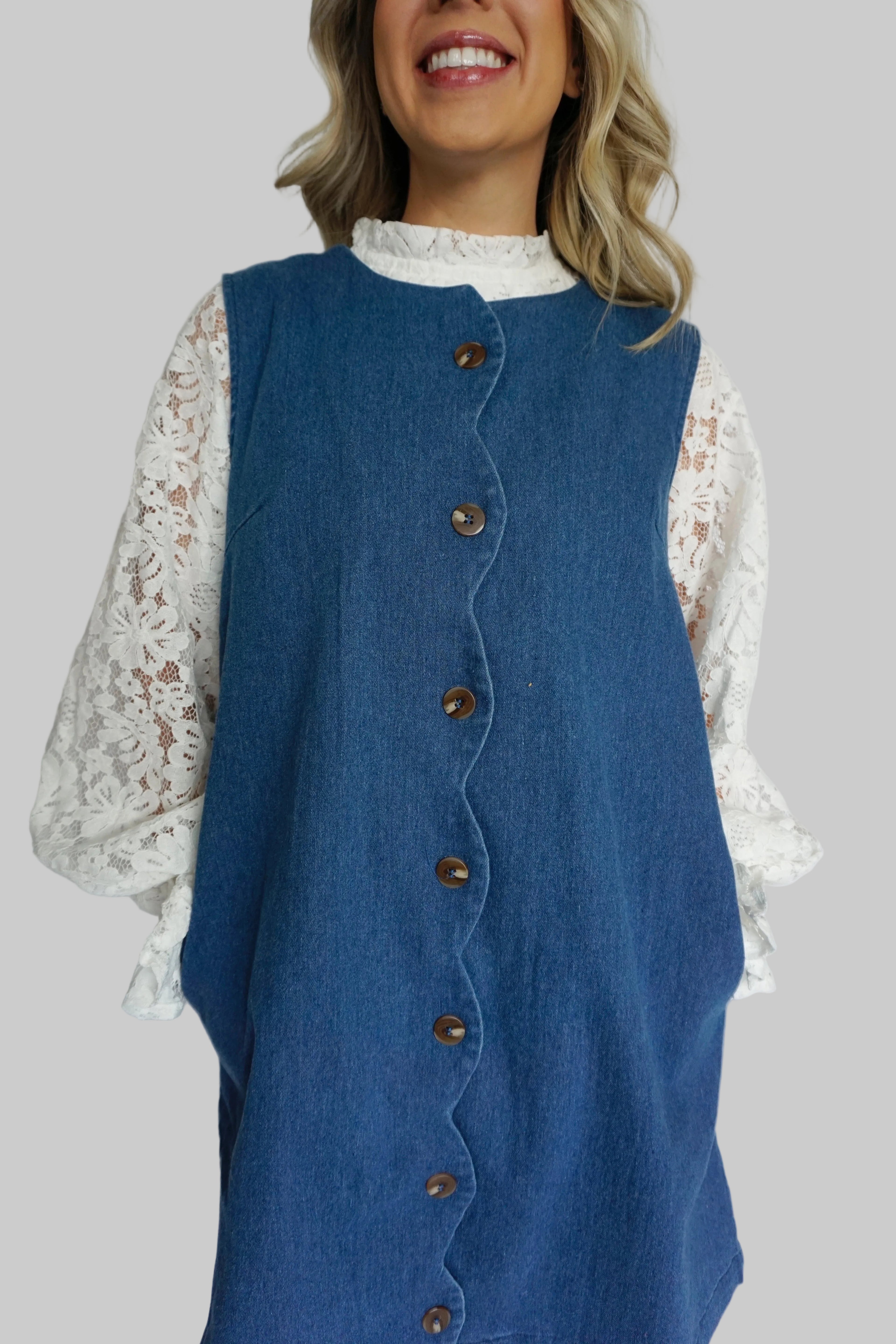 Scallop Sleigh Dress