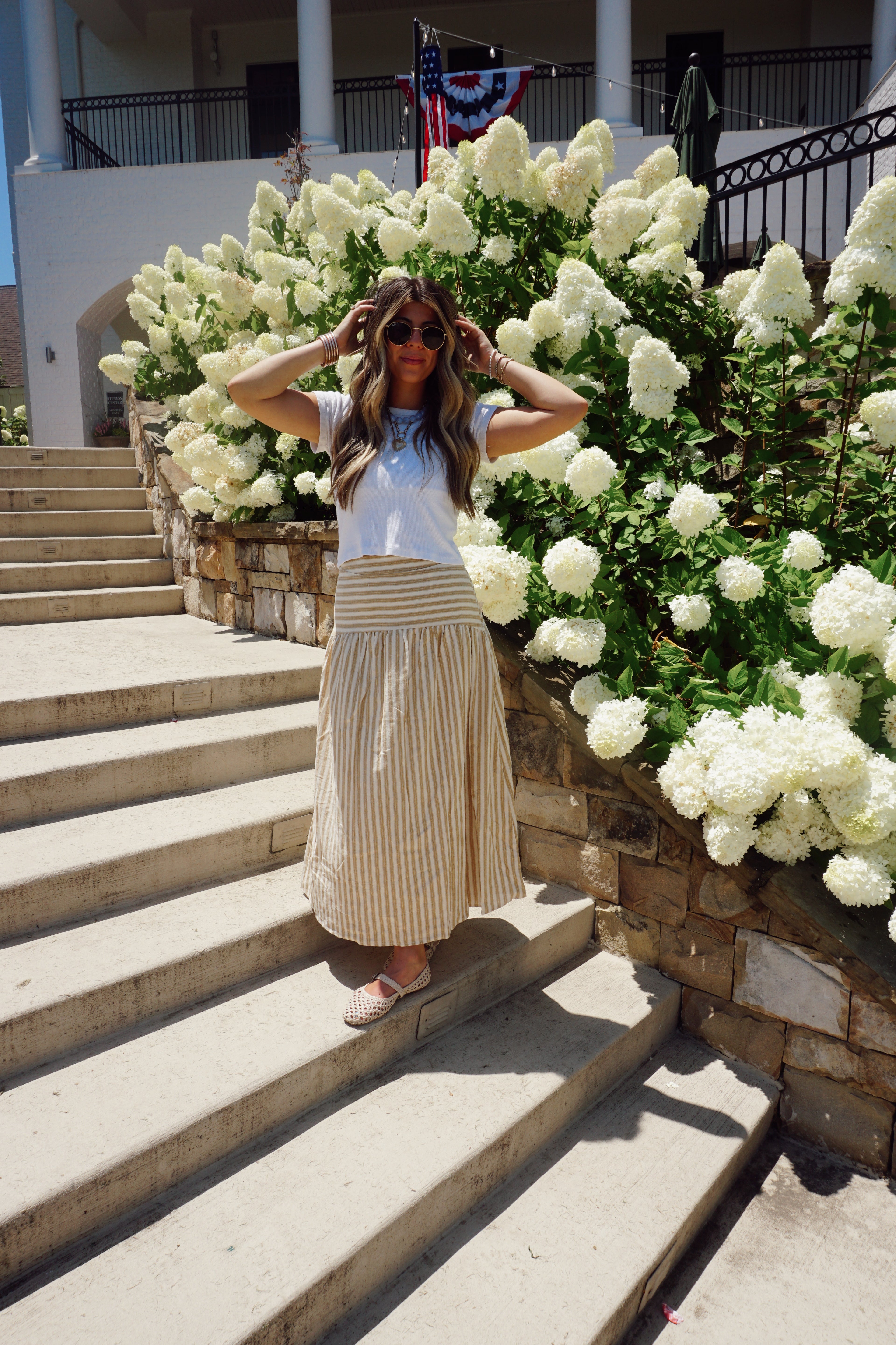 Mediterranean Midi Skirt