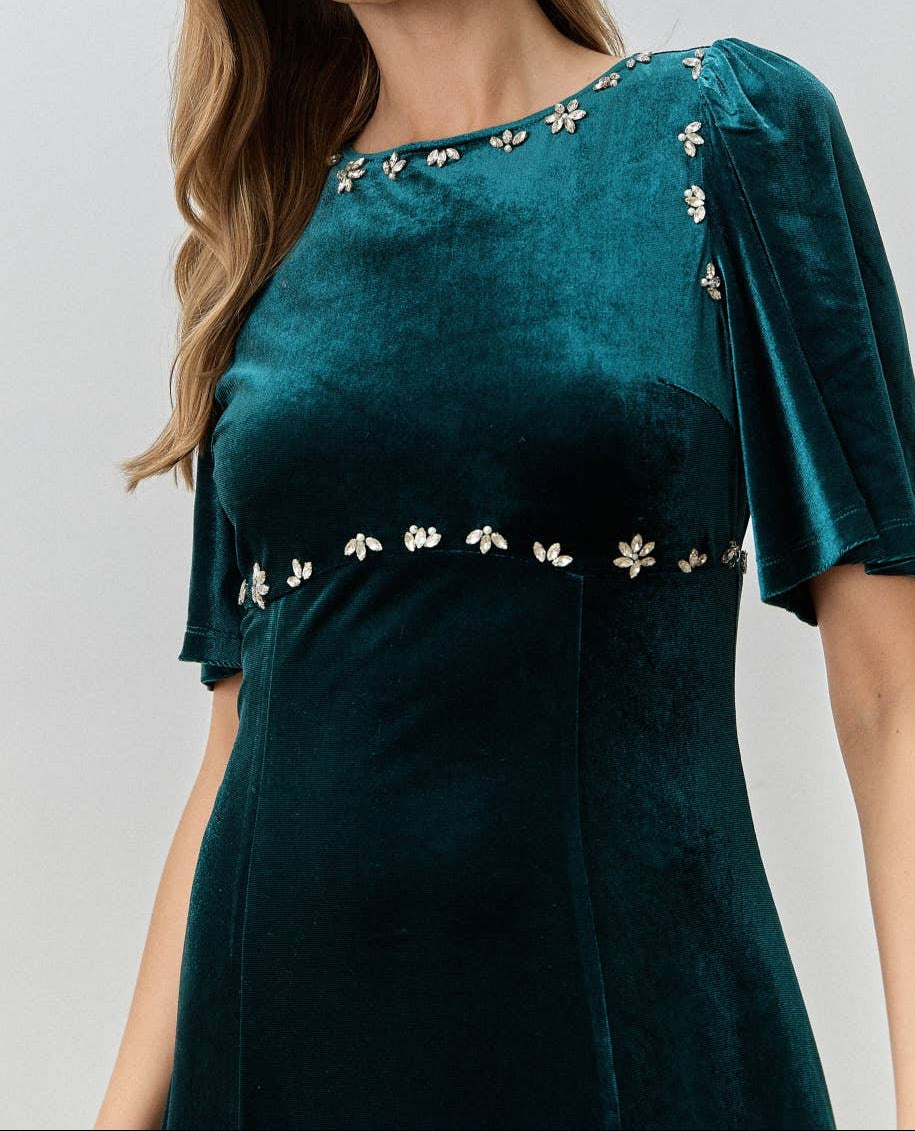 Noelle Velvet Midi